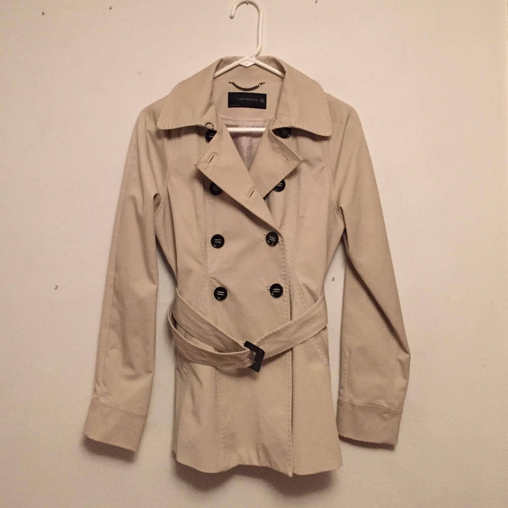 Zara Beige Trench Coat